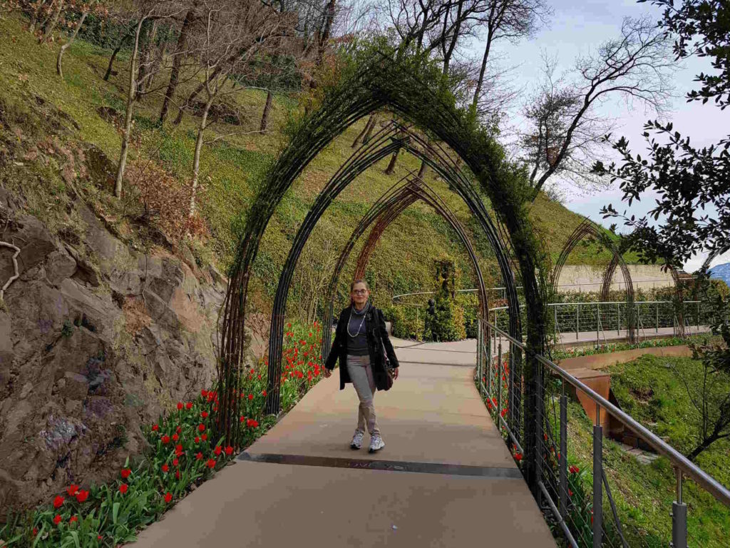 Visitare i Giardini di  Castel Trauttmansdorff a Merano, cosa vedere - il Giardino degli Innamorati - il Giardino degli Innamorati