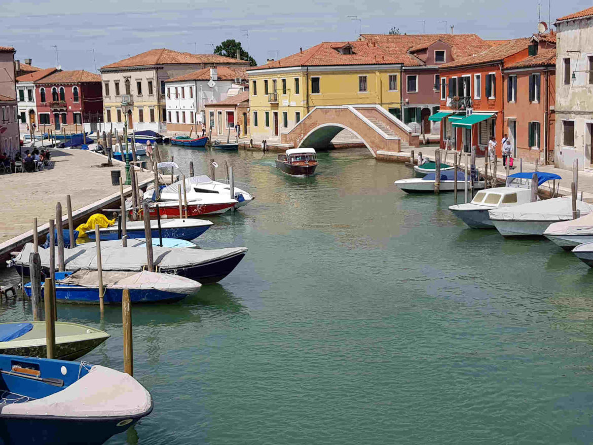 Canali a Murano- vetro di Murano