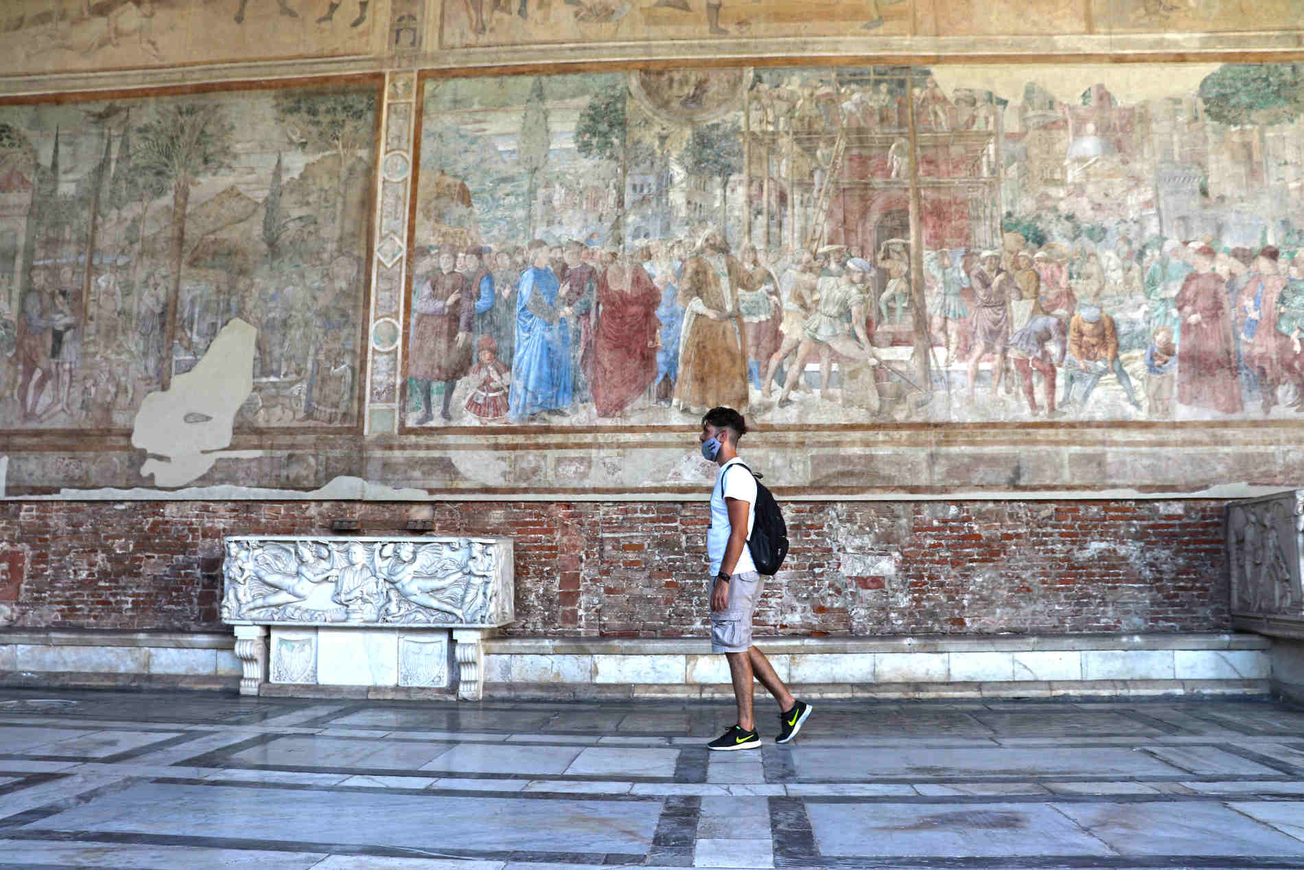 Camposanto monumentale a Pisa uno dei Patrimoni dell'Umanità in Italia
