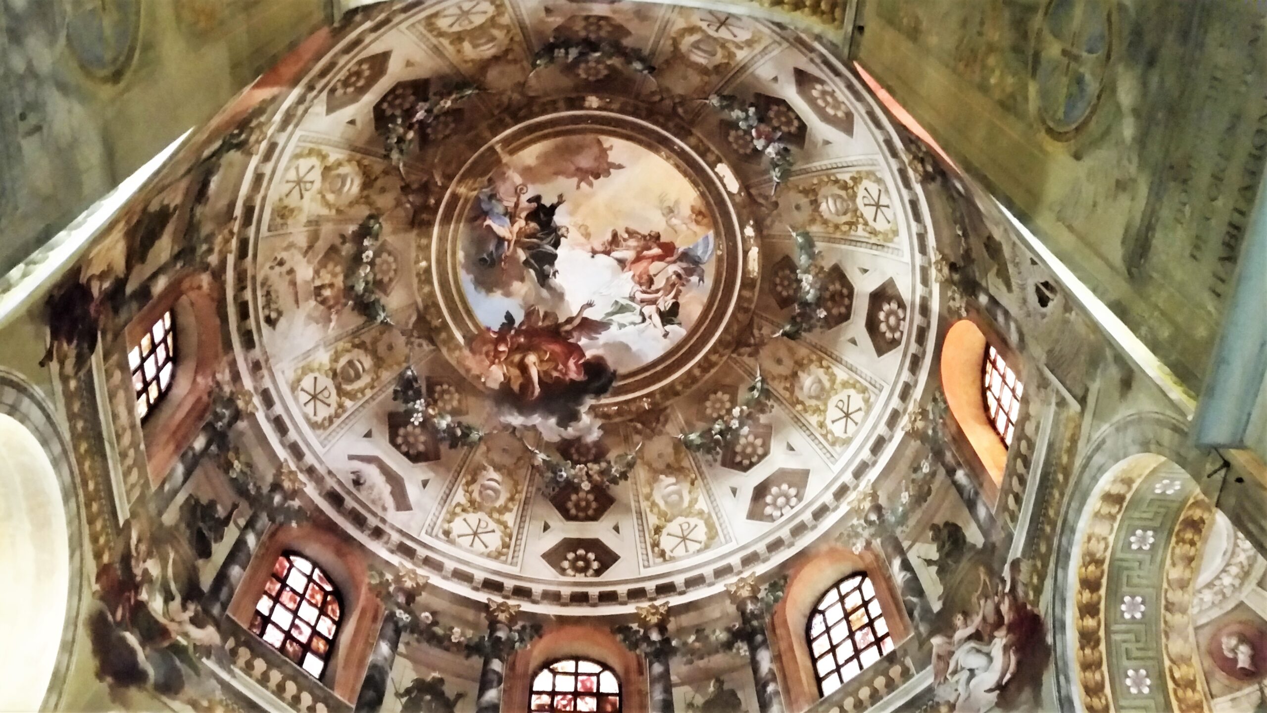 La cupola della Basilica di San Vitale a Ravenna Emilia Romagna Italia