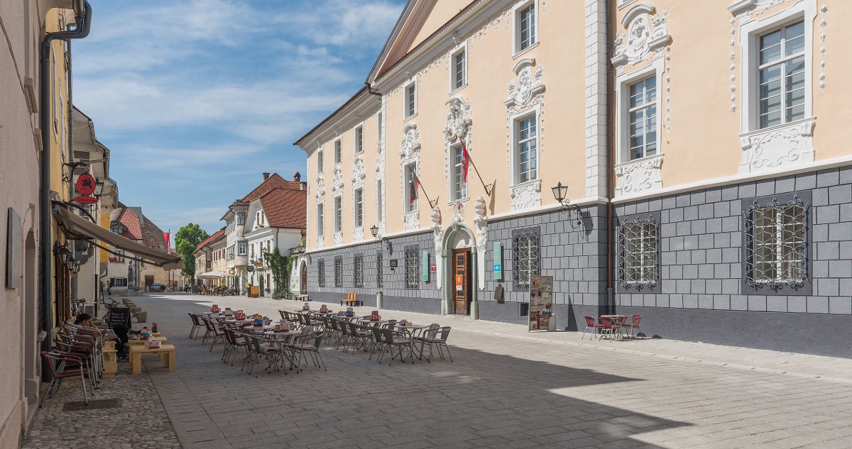 Ingresso al Museo di Radovljica in Slovenia