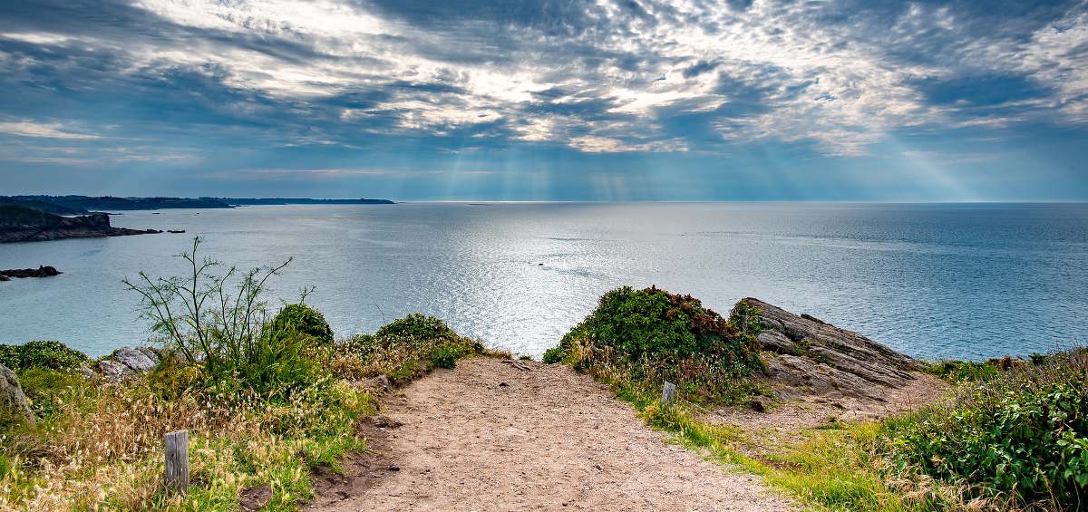 Tramonto sulle Coste di Cancale in Francia
