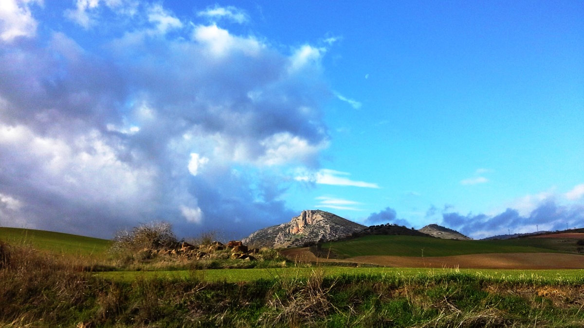 Paesaggi nei Dintorni di Antequera in Spagna