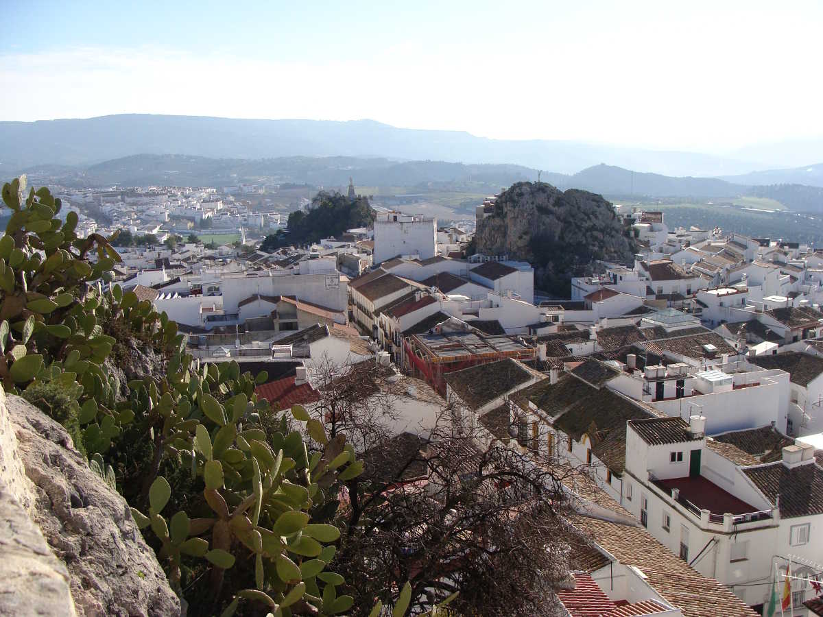 Panorami su Olvera dal Castello