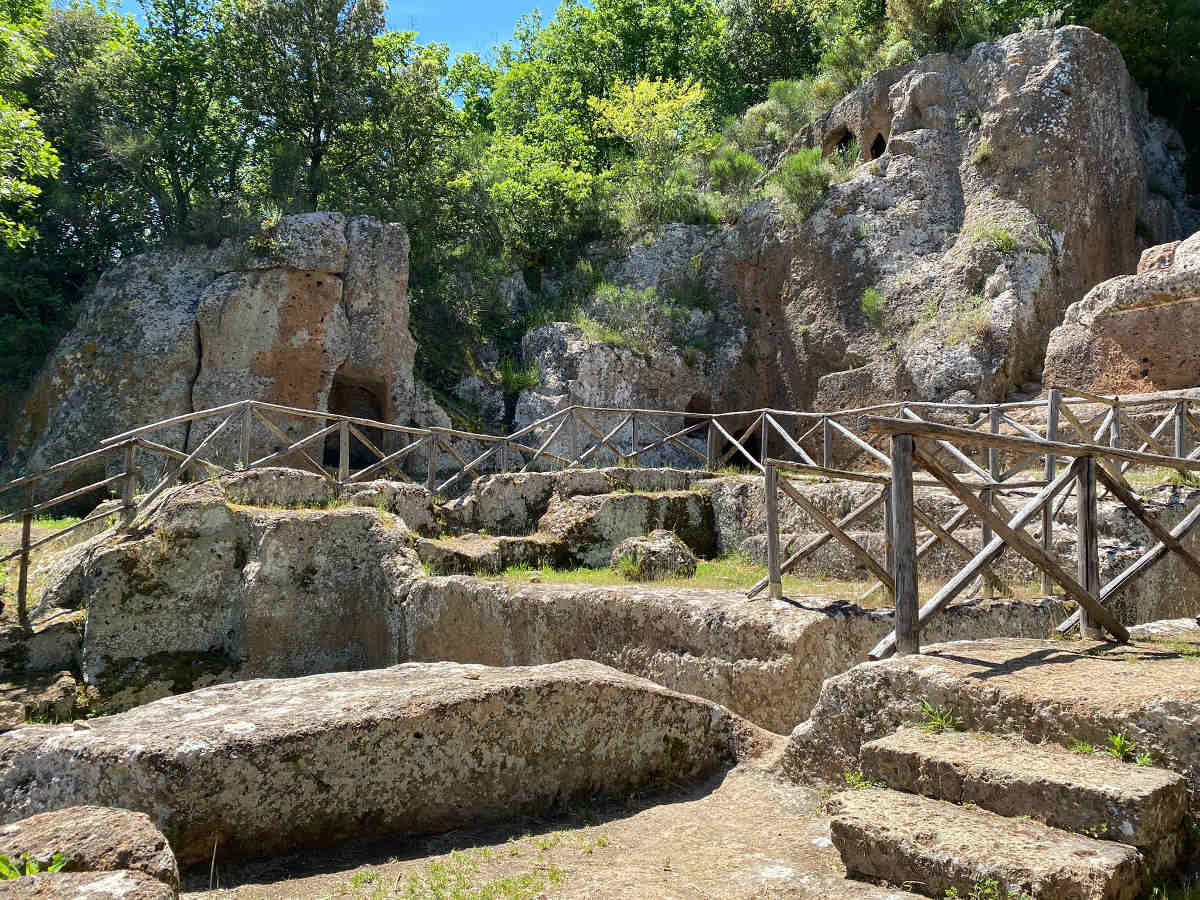 Siti Archeologici da visitare in Italia - Parco delle "Città del Tufo" nella Maremma Toscana
