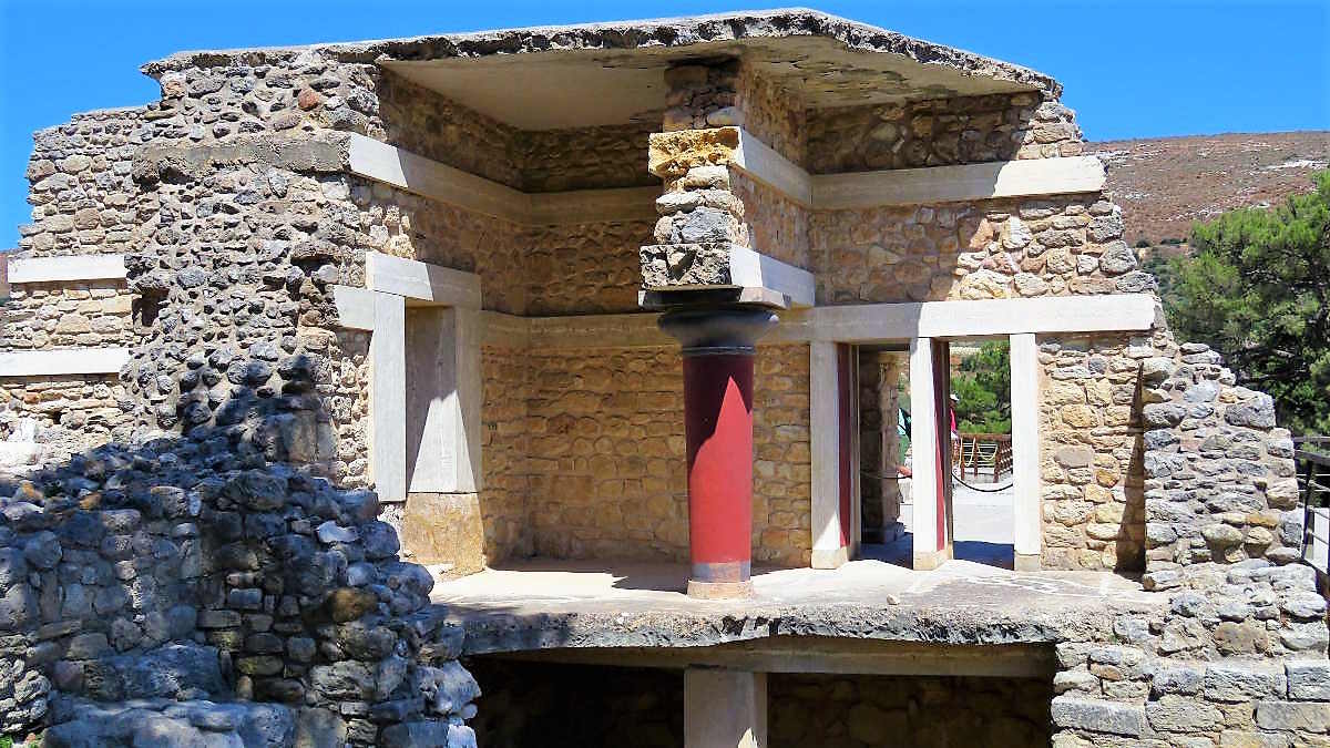 Cosa vedere nel Palazzo di Cnosso (Knossos) a Creta: I Propilei meridionali