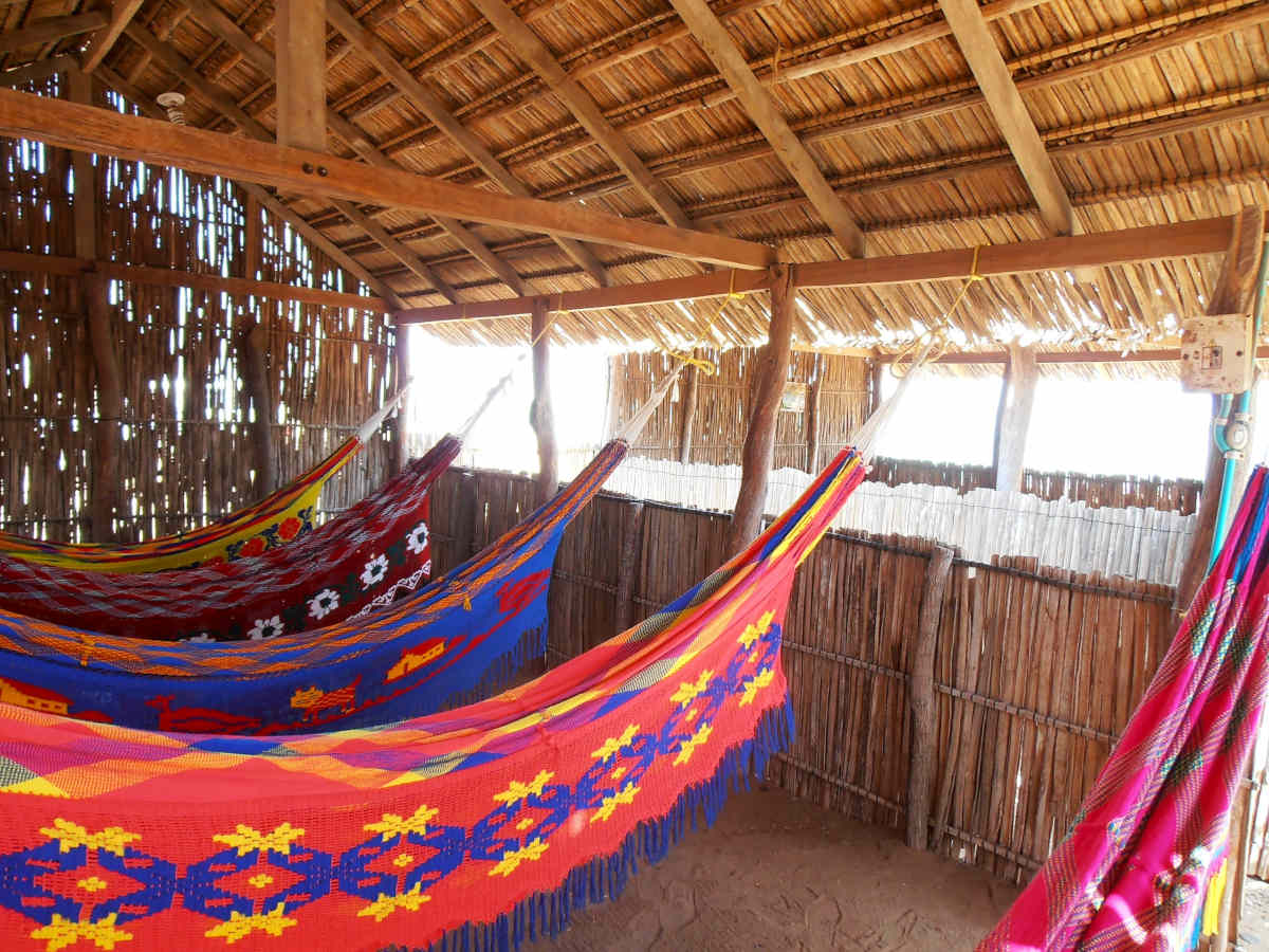 Amache per dormire a La Guajira in Colombia