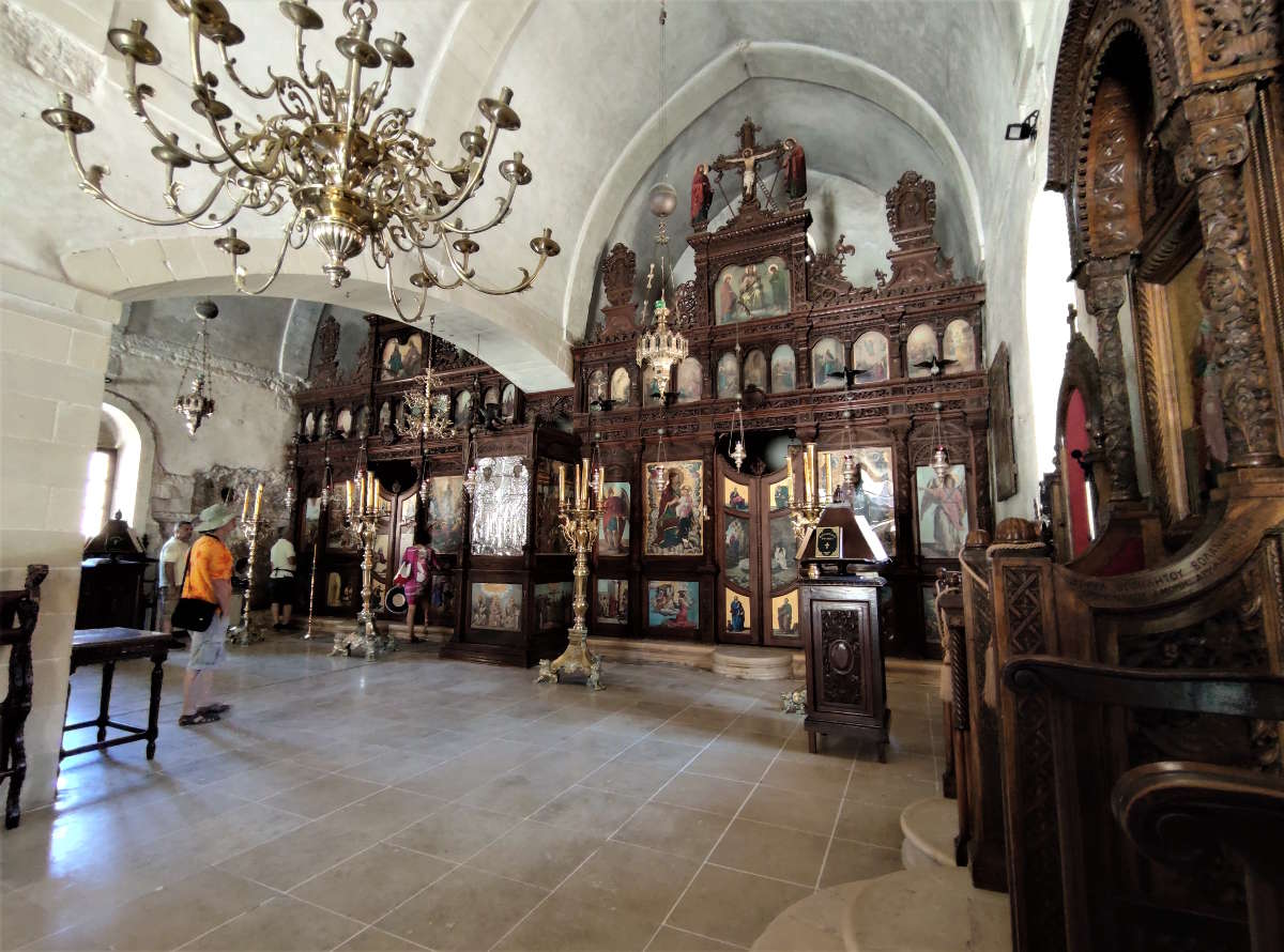  Interni della Katholikon di Arkadi