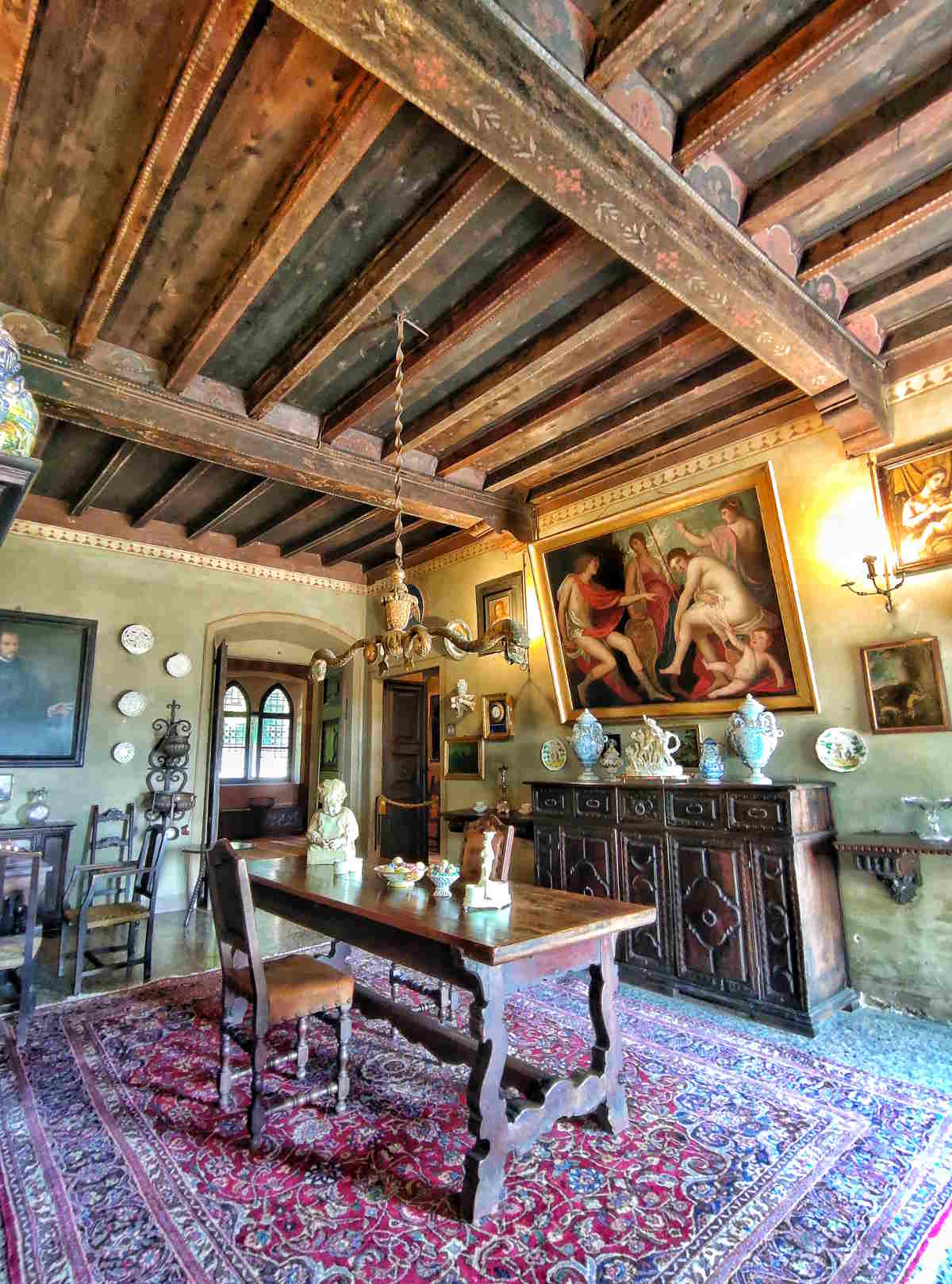 La Sala Antica nella Casa Museo del Podestà a Lonato del Garda