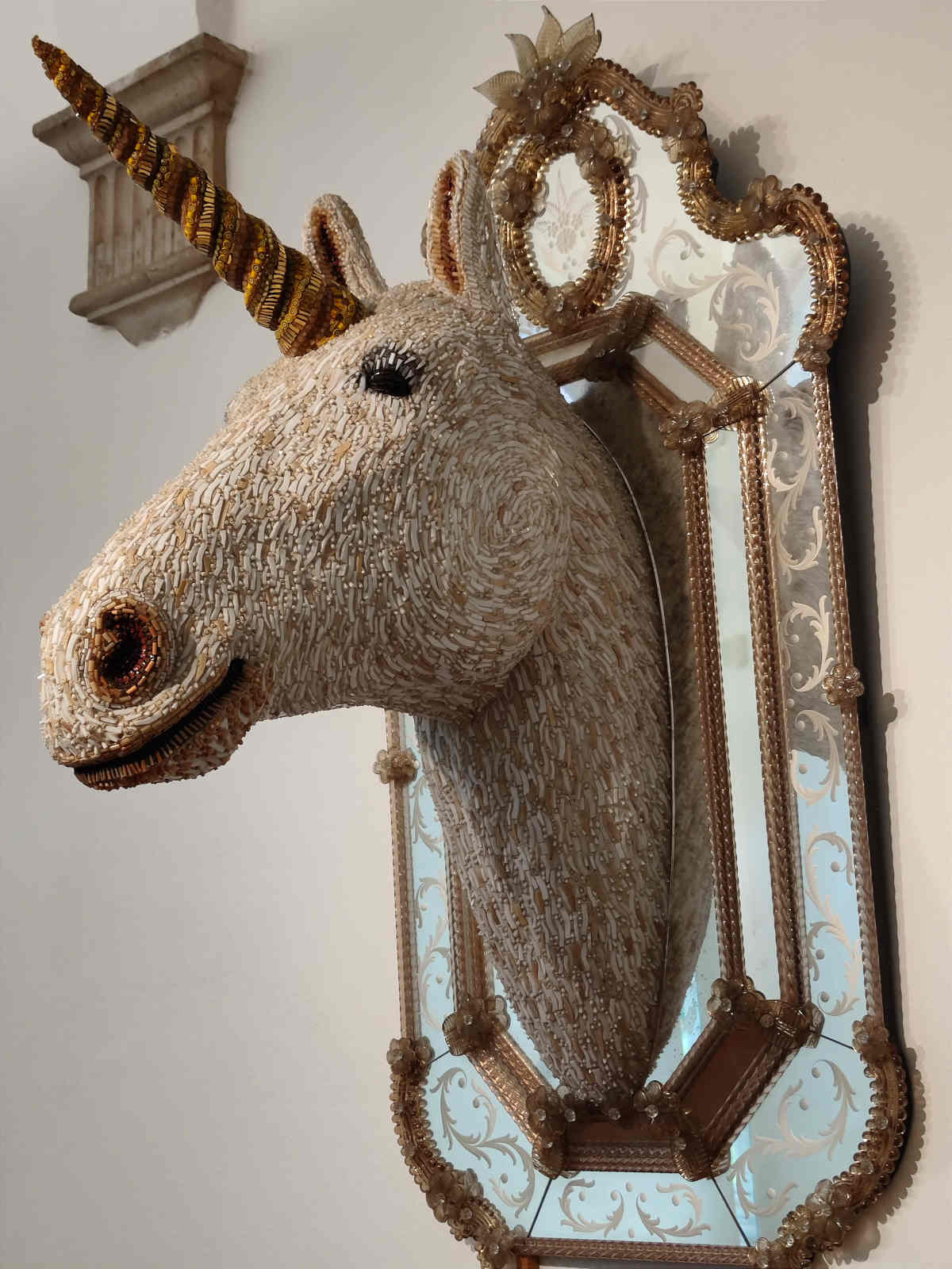 Collezione dei Mosaici Contemporanei: Unicorno di Dusciana Bravura