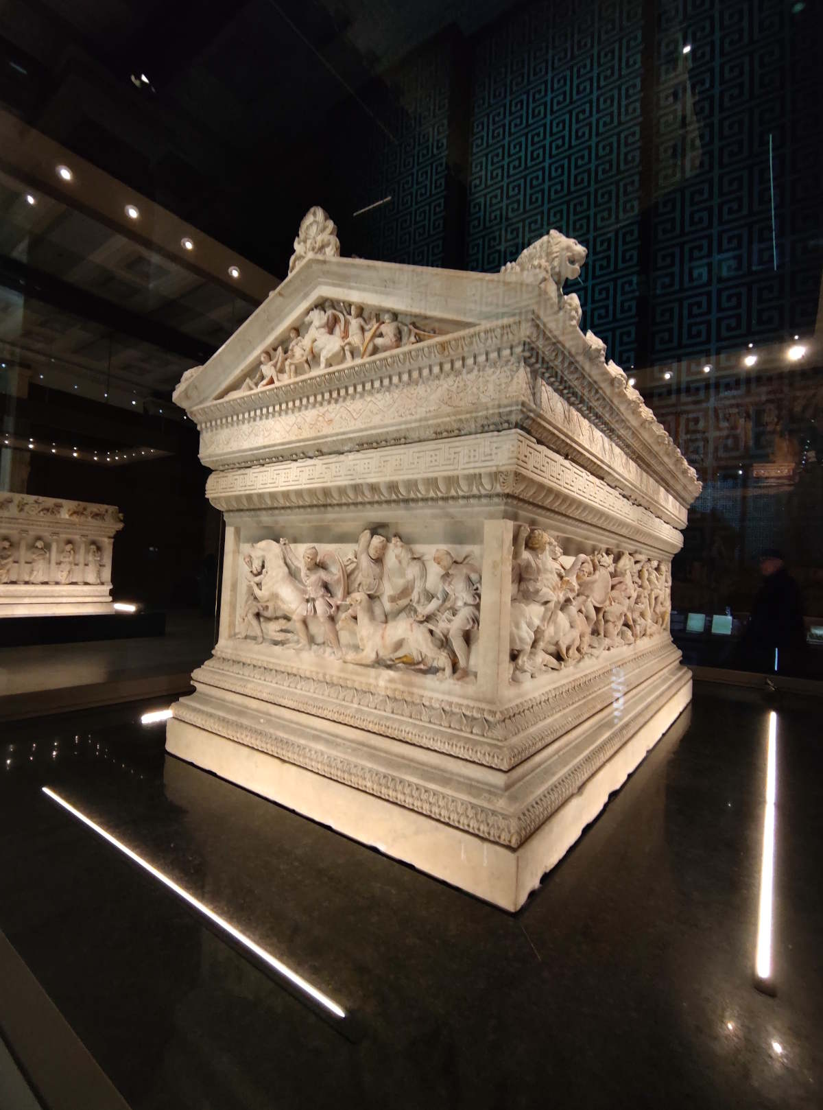  Il Sarcofago di Alessandro Magno nel Museo archeologico di Istanbul