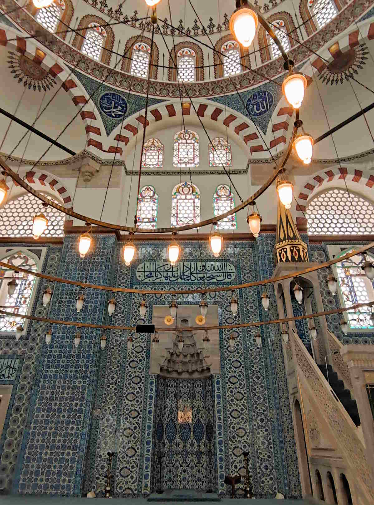 Il Mirhab nella Moschea di Rüstem Pascià a Istanbul