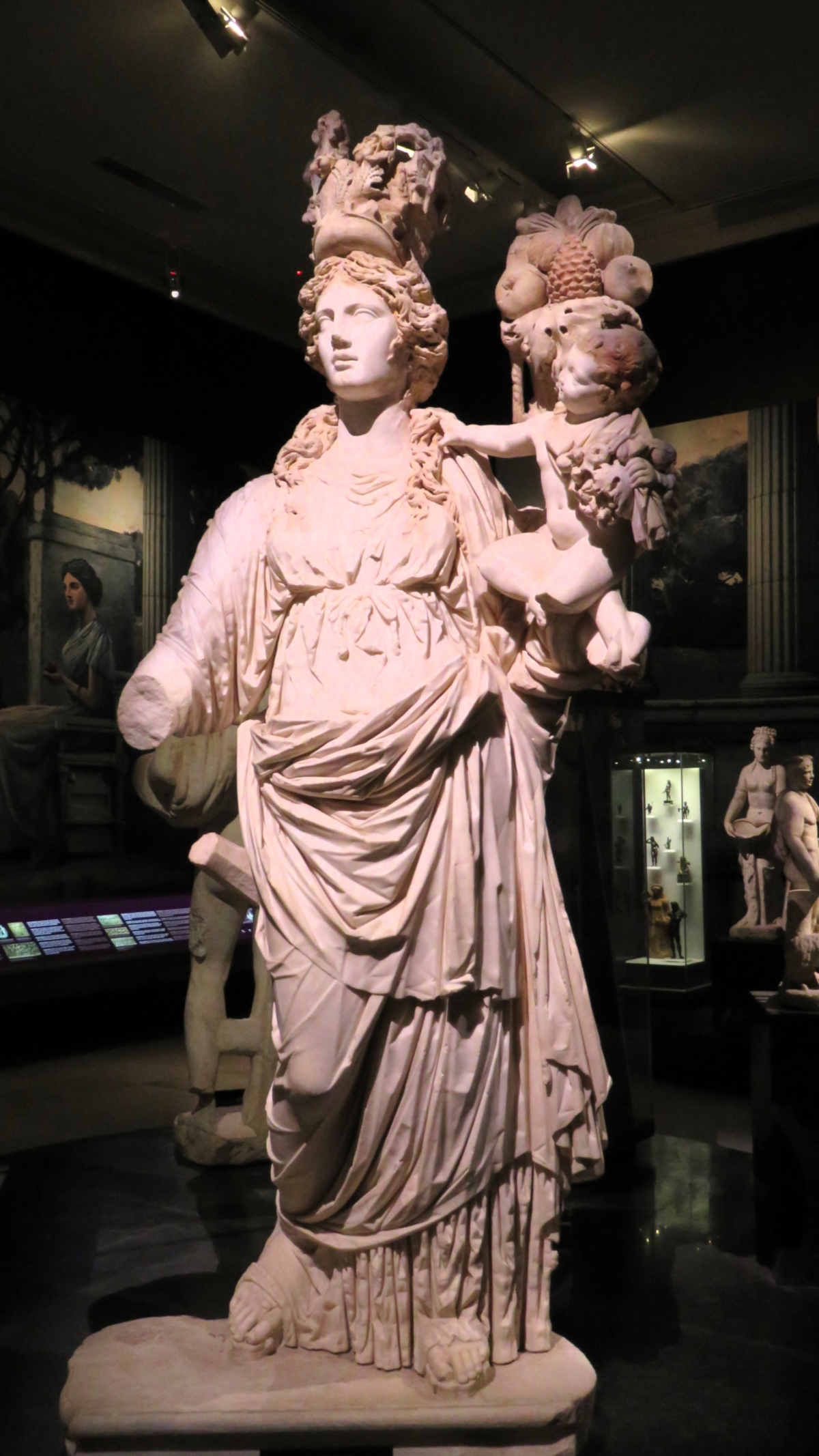  Gruppo statuario nel Museo Archeologico di Istanbul