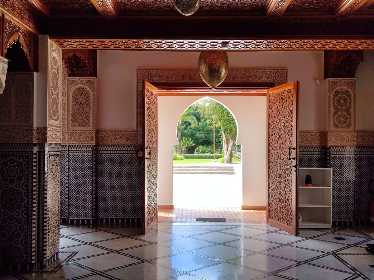 Gli interni del Museo Villa Harris a Tangeri Gli interni del Museo Villa Harris a Tangeri