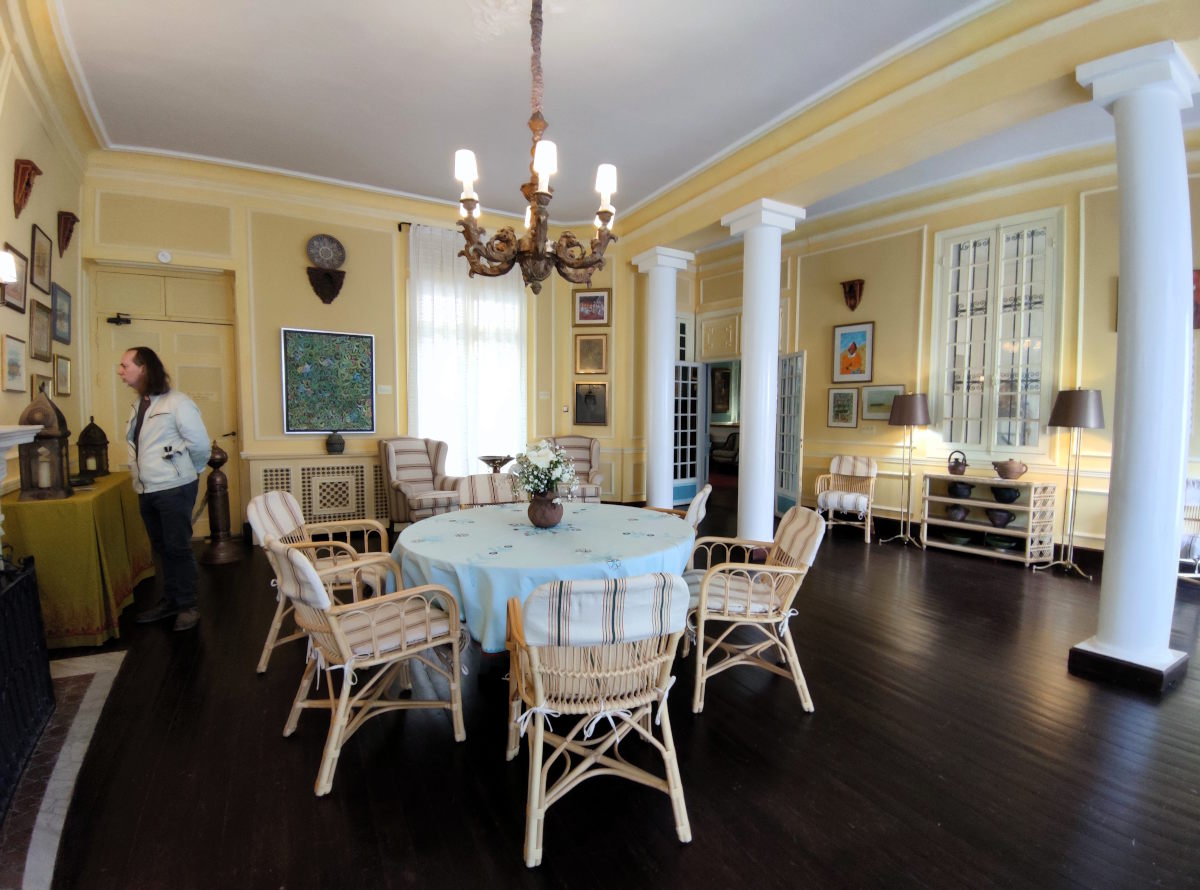 Sala da pranzo nel Museo della Legazione Americana a Tangeri Sala da pranzo nel Museo della Legazione Americana a Tangeri