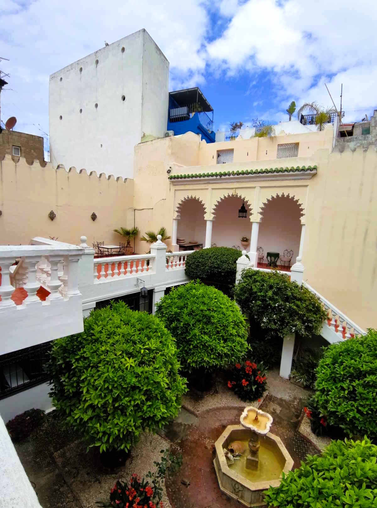 Patios e giardini nella Legazione americana di Tangeri Patios e giardini nella Legazione americana di Tangeri